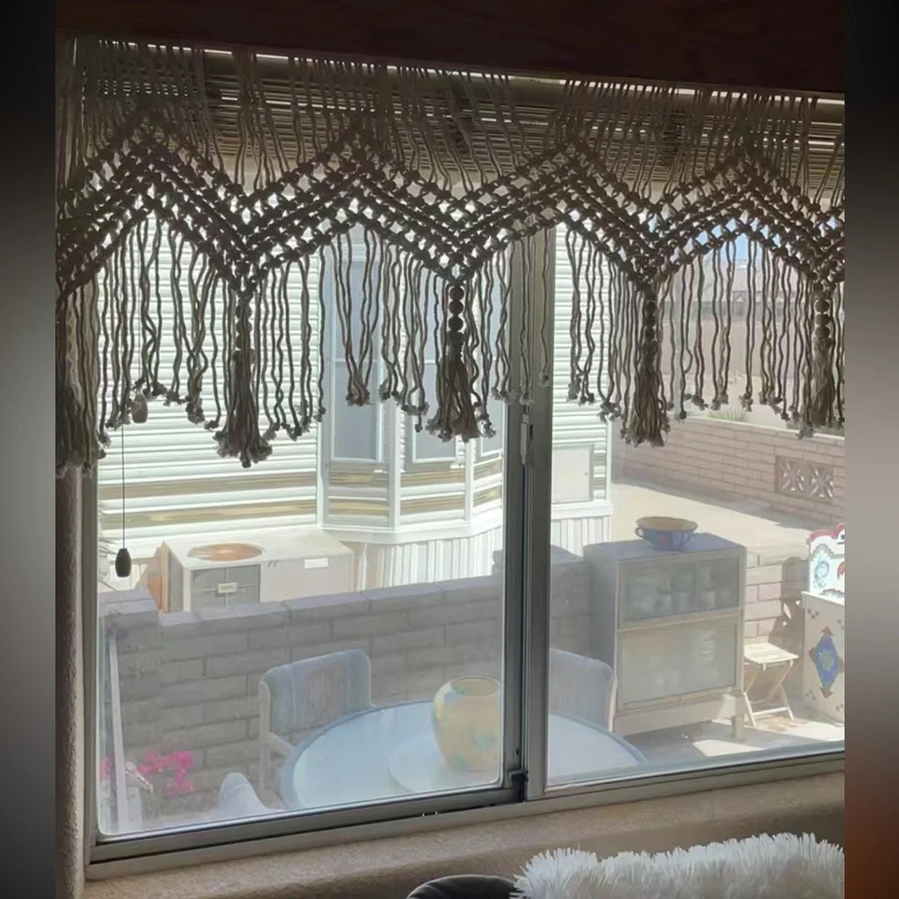 New: Soul Embellishments Modern Home Decor Boho Style Handwoven Macrame Accents